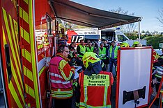 Großübung in der Klinik Naila