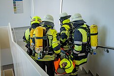 Großübung in der Klinik Naila